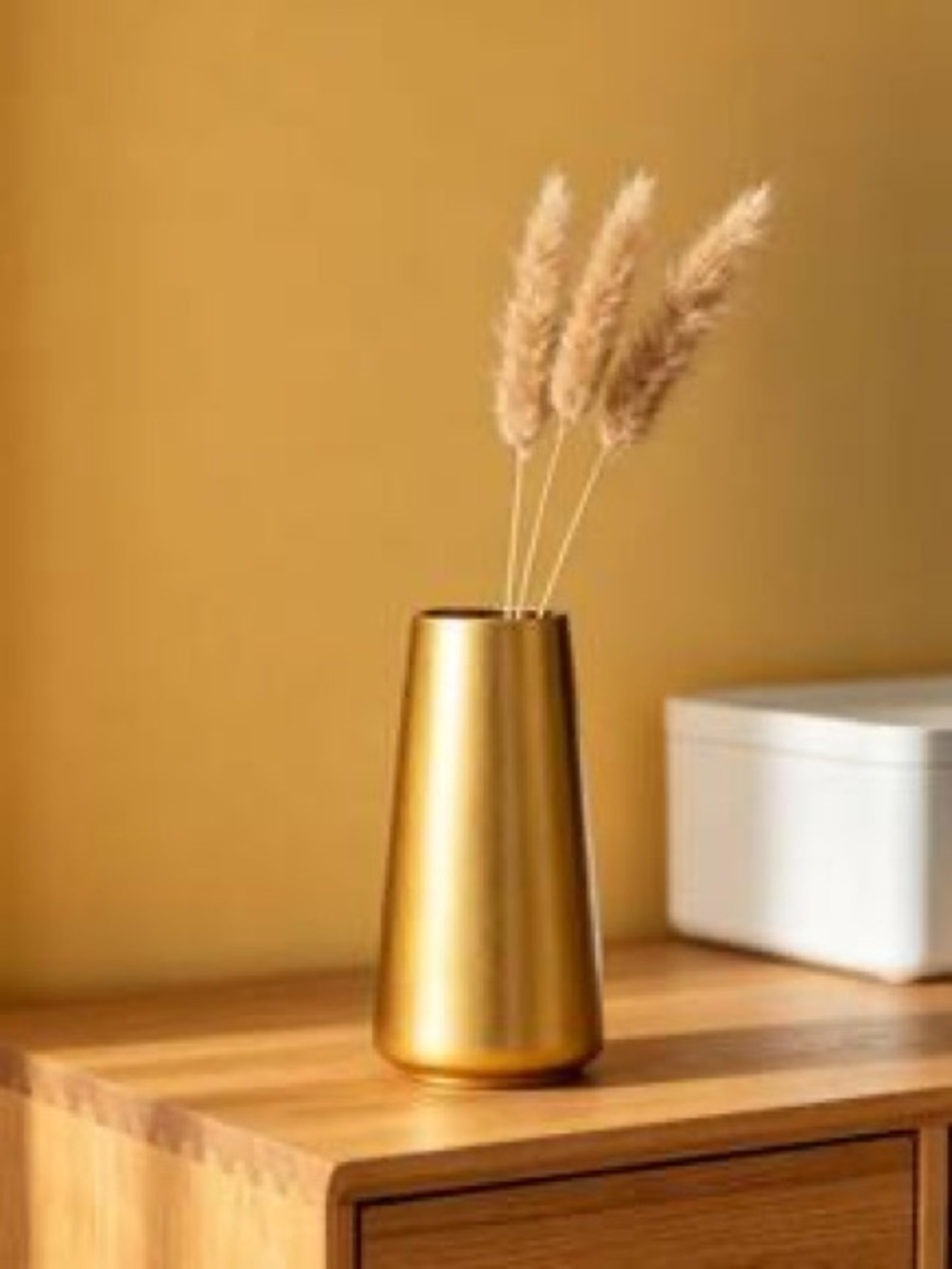 Gold Ceramic Decorative Vase